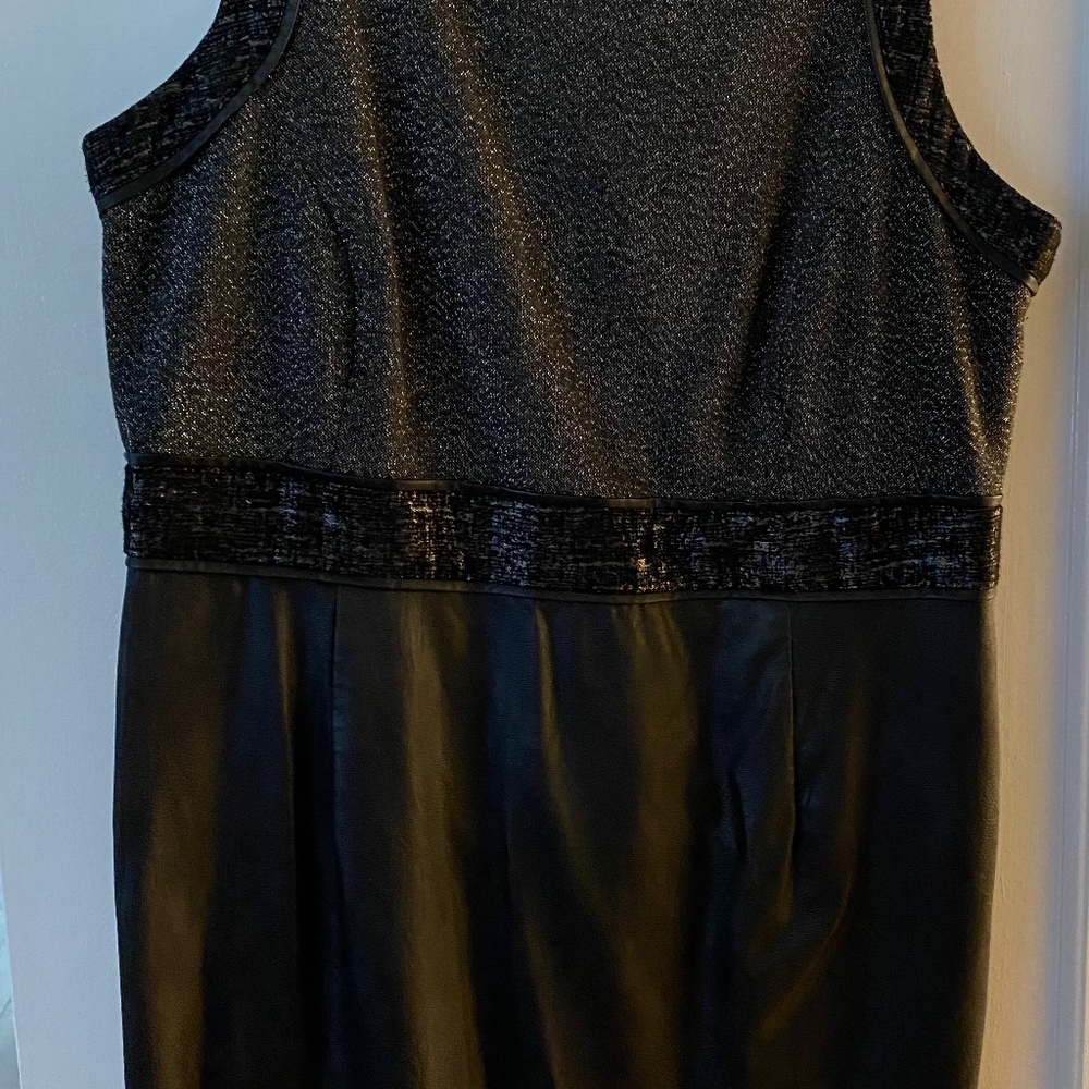 Michael Kors faux leather size 14 dress